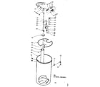 Kenmore 625342641 salt storage tank and salt saver brine valve diagram