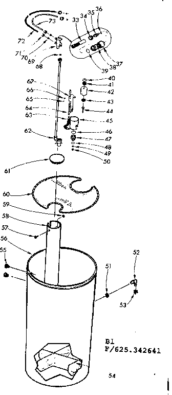 Salt storage tank and salt saver brine valve