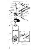 Resin tank valve adaptor and connecting parts