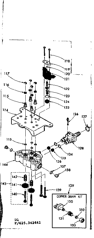 VALVE CAP SAFETY VALVE AND FLOW WASHER HOUSING