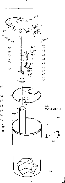 Salt storage tank and salt saver brine valve