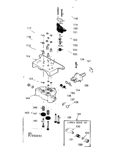 Valve cap safety valve and flow washer housing