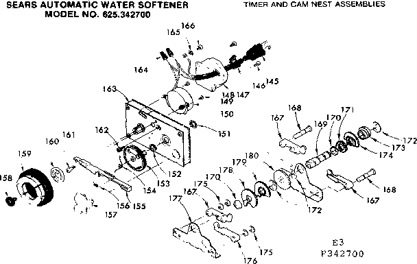 Timer and cam nest assemblies
