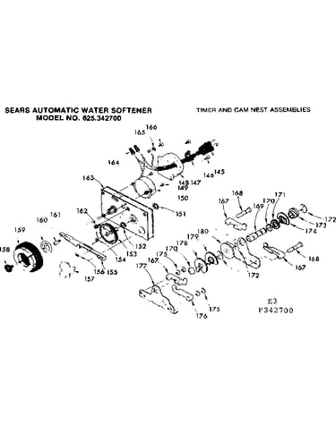 Timer and cam nest assemblies
