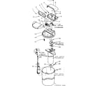 Kenmore 625342744 unit parts diagram