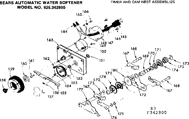 Timer and cam nest assemblies