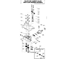 Kenmore 625342840 valve cap safety valve & flow washer housing diagram