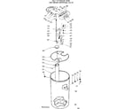 Kenmore 625342900 salt storage tank and brine metering valve diagram