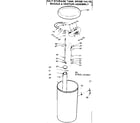 Kenmore 625343000 salt storage tank brine valve nozzle & venturi diagram