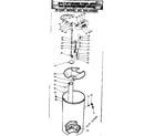 Kenmore 625343080 salt storage tank and salt saver brine valve diagram