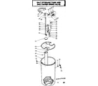 Kenmore 625343081 salt tank and brine valve diagram
