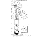 Kenmore 625343200 resin tank, valve adaptor & assoc parts diagram