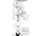 Kenmore 625343201 resin tank, valve adaptor and associated parts diagram