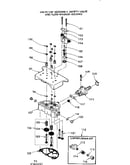 Valve cap assem, safty valve & flow washer housing