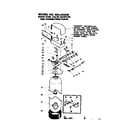 Kenmore 625343240 resin tank valve adaptor and connecting parts diagram