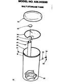 Salt storage tank