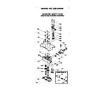 Kenmore 625343240 valve cap safety valve and flow washer housing diagram