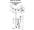 Kenmore 625343241 brine meterng & nozzle assembly diagram