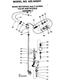 Brine meterng & nozzle assembly