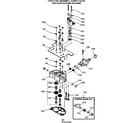 Kenmore 625343500 valve cap assembly safty valve & flood washer diagram