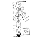 Kenmore 625343501 resin tank, valve adaptor and associated parts diagram