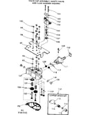 Valve cap assem, safty valve & flow washer housing