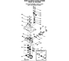 Kenmore 625343502 valve cap assm safty valve & flow washer housing diagram