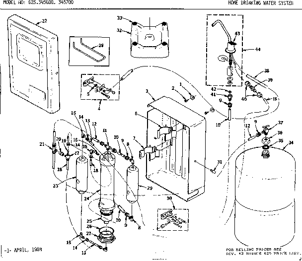 UNDERSINK REVERSE OSMOSIS