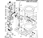 Kenmore 62534580 unit parts diagram