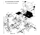 Kenmore 625345900 replacement parts diagram