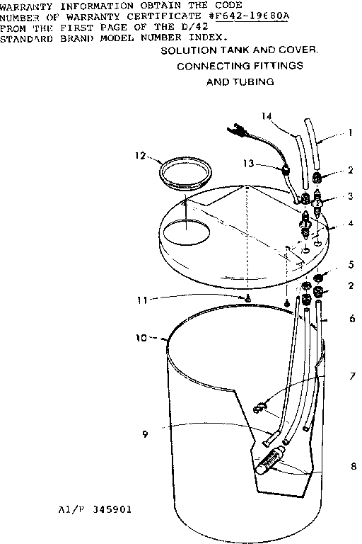 TANK AND TUBING