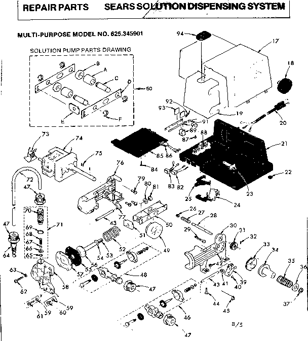 Replacement parts