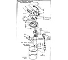 Kenmore 62534713 major component asm. & associated parts diagram