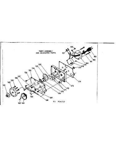 Timer assembly & associated parts