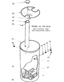 Salt storage tank &  assoc. parts