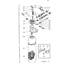 Kenmore 62534725 resin tank and valve adaptor diagram