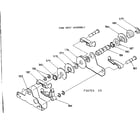 Kenmore 62534725 cam nest asm diagram