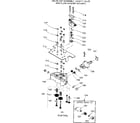 Kenmore 625347301 valve cap assem. safety valve & flow wash. housing diagram