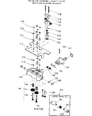 Valve cap assem. safety valve & flow wash. housing