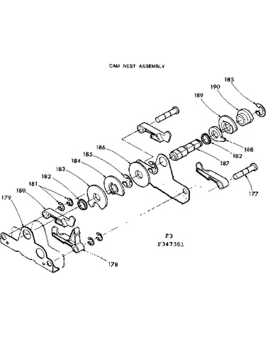 Cam nest assembly