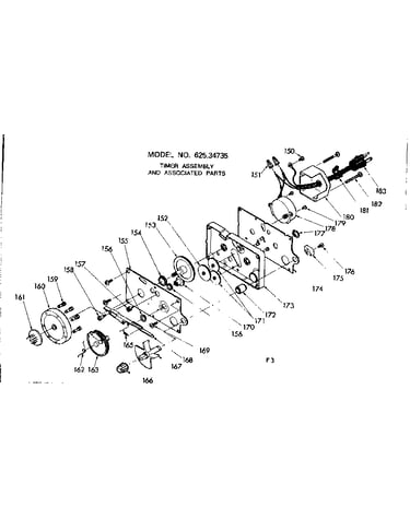 Timer assembly & assoc. parts