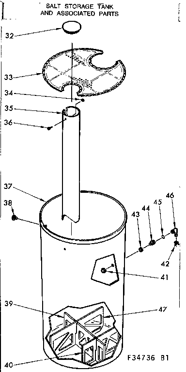 SALT STORAGE TANK