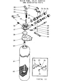 Resin tank & valve adaptor