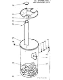Salt storage tank & associated parts