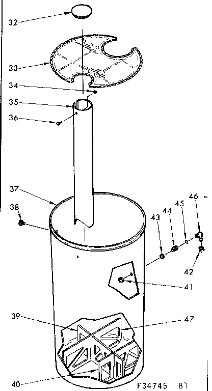 Salt storage tank
