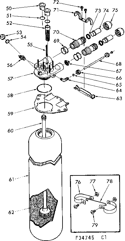 Resin tank & valve adaptor