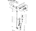 Kenmore 62534750 brine metering assembly & nozzle assembly diagram