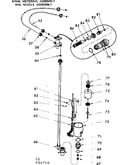 Brine metering assembly & nozzle assembly