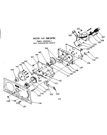 Timer assembly & associated parts