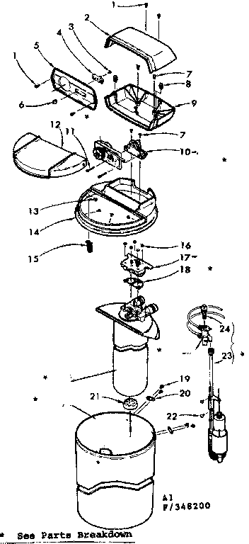 MAJOR ASSEMBLIES & CONNECTING PARTS